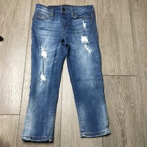Joe's Distress Jeans Size 10 Girls Capri